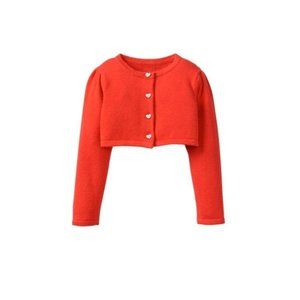NWT Janie and Jack Heart Cardigan 2T